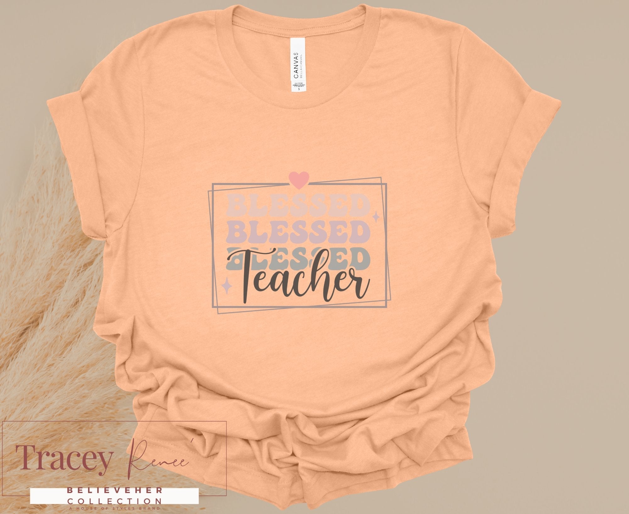 Blessed Teacher T-shirt - Spring Collection Teacher Appreciation Gift from Main Street Collective