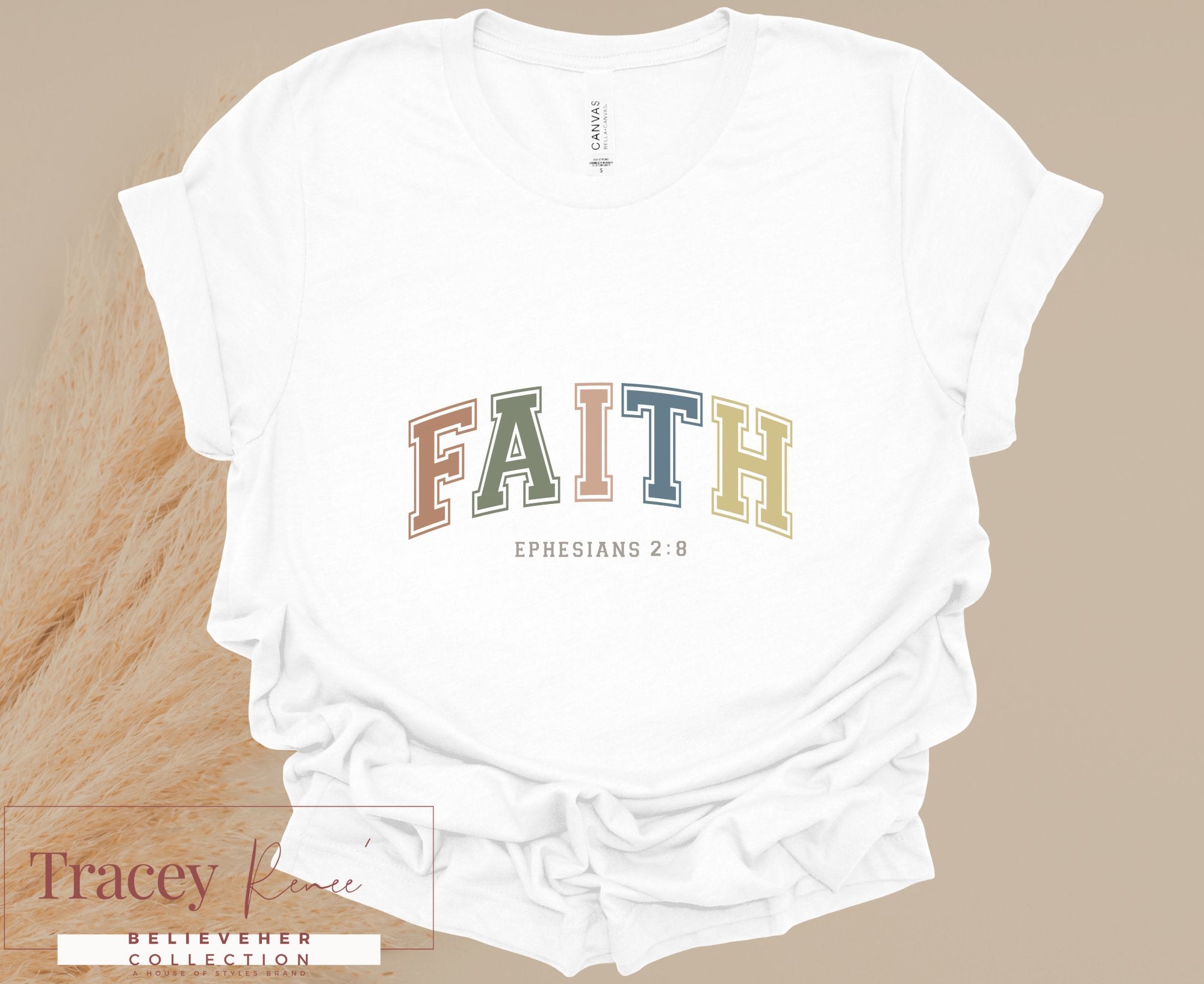 Faith T-shirt - Christian Apparel - Religious Clothing - Trendy Tee