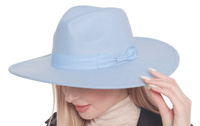 Fedora Wide Brim Felt by Brim Envy | Main Street Collective Mississippi Handmade Gifts and Marketplace