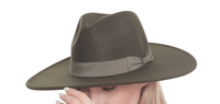 Fedora Wide Brim Felt by Brim Envy | Main Street Collective Mississippi Handmade Gifts and Marketplace