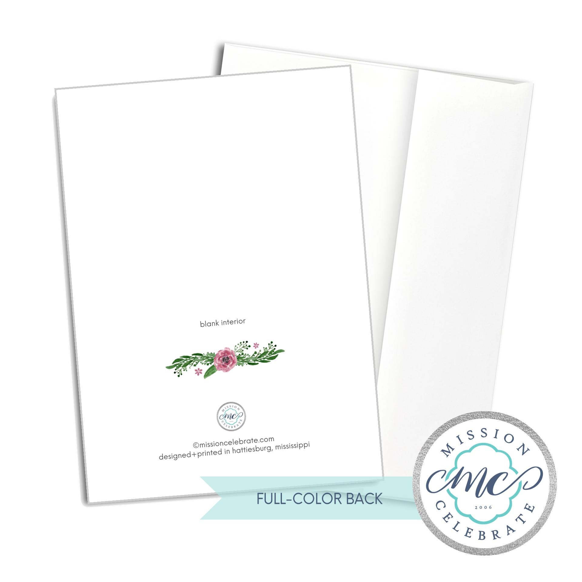 It Is Well With My Soul Art Greeting Cards (A7 Size 5"x7" folded note note card with envelope)