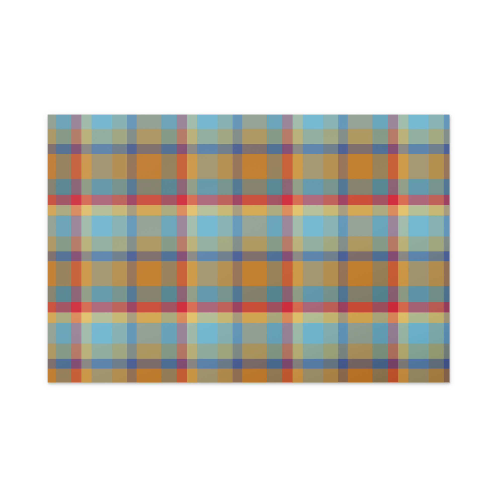 Carver Plaid Art Wrapping Paper (3 lengths)
