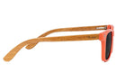 Glassy Fender x Mikemo Polarized Sunglasses Colab - Fiesta Red/Pau Ferro