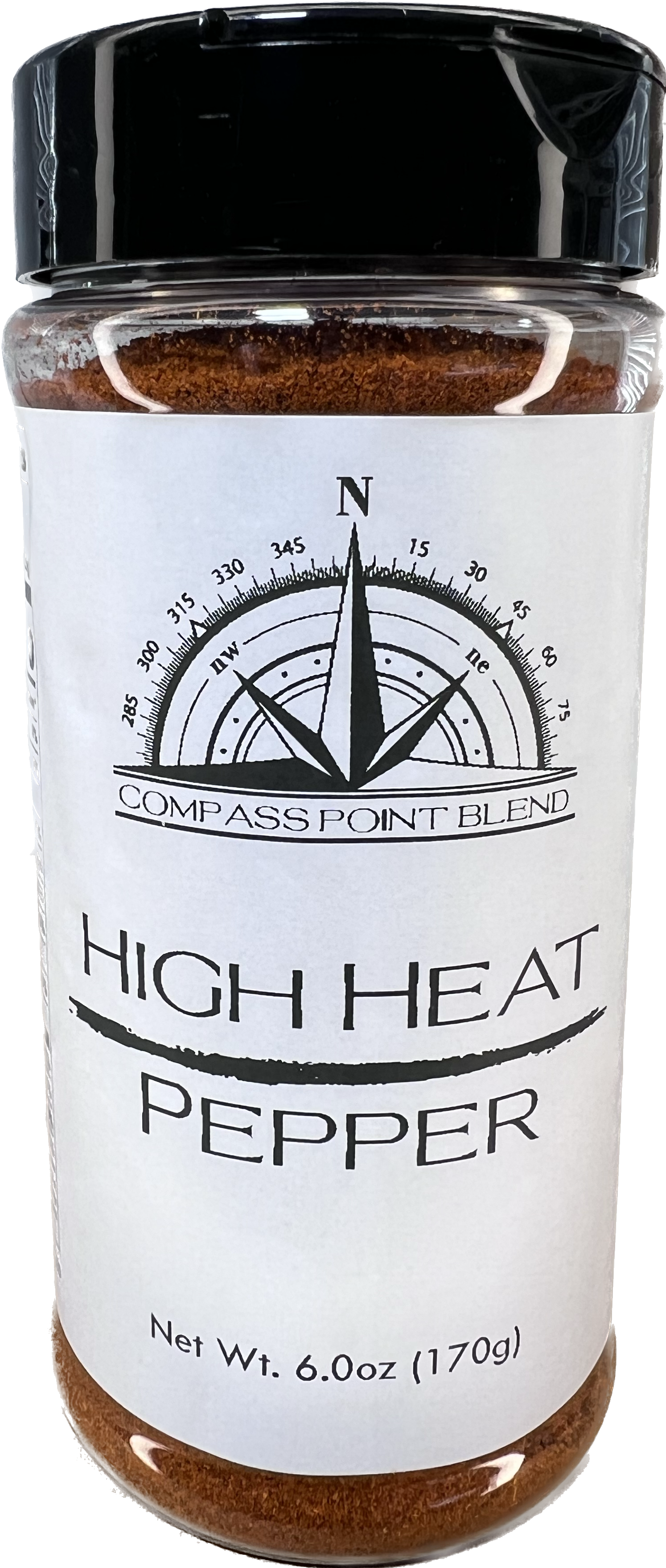 Compass Point High Heat Pepper - Spicy Pepper Blend | 6 oz