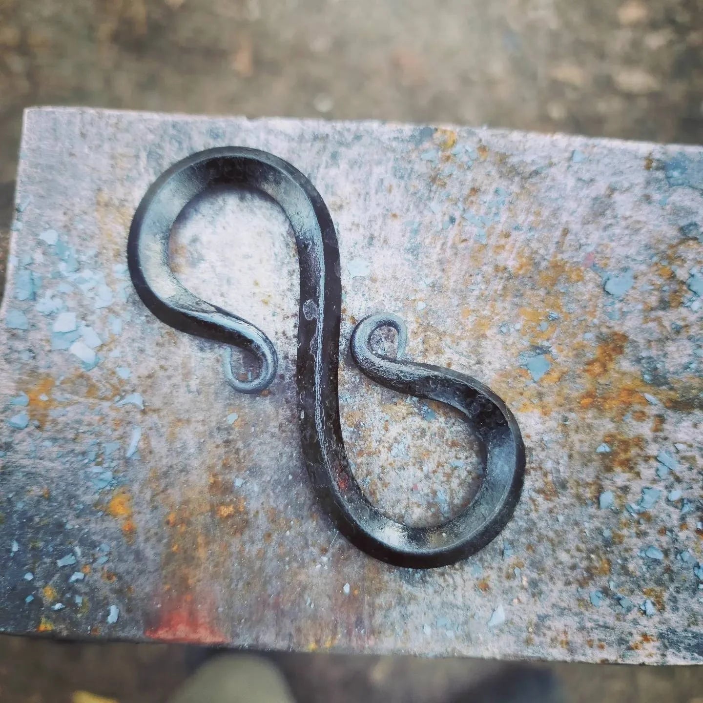 Forged Key Chain Holder