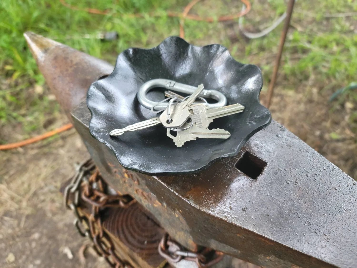 Forged Wavy Dish