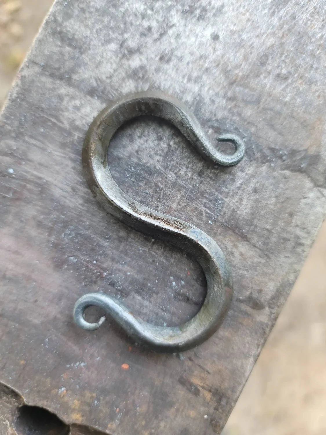 Hand Forged S Hook-Diamond Shaped