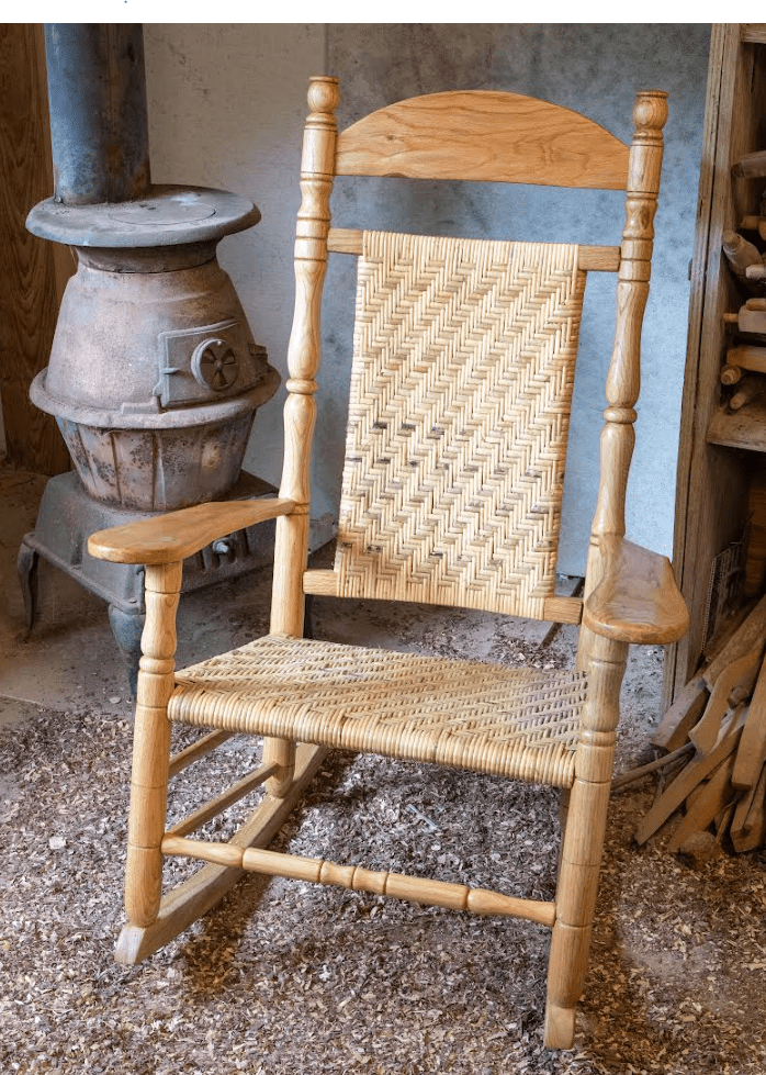 Handcrafted Wood Rocking Chair: Heirloom Quality Furniture, Mississippi Craftsmanship