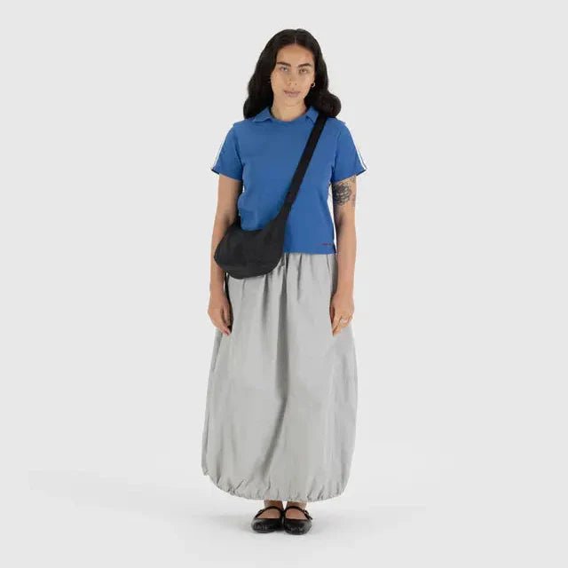 Baggu Small Nylon Crescent Bag - Black