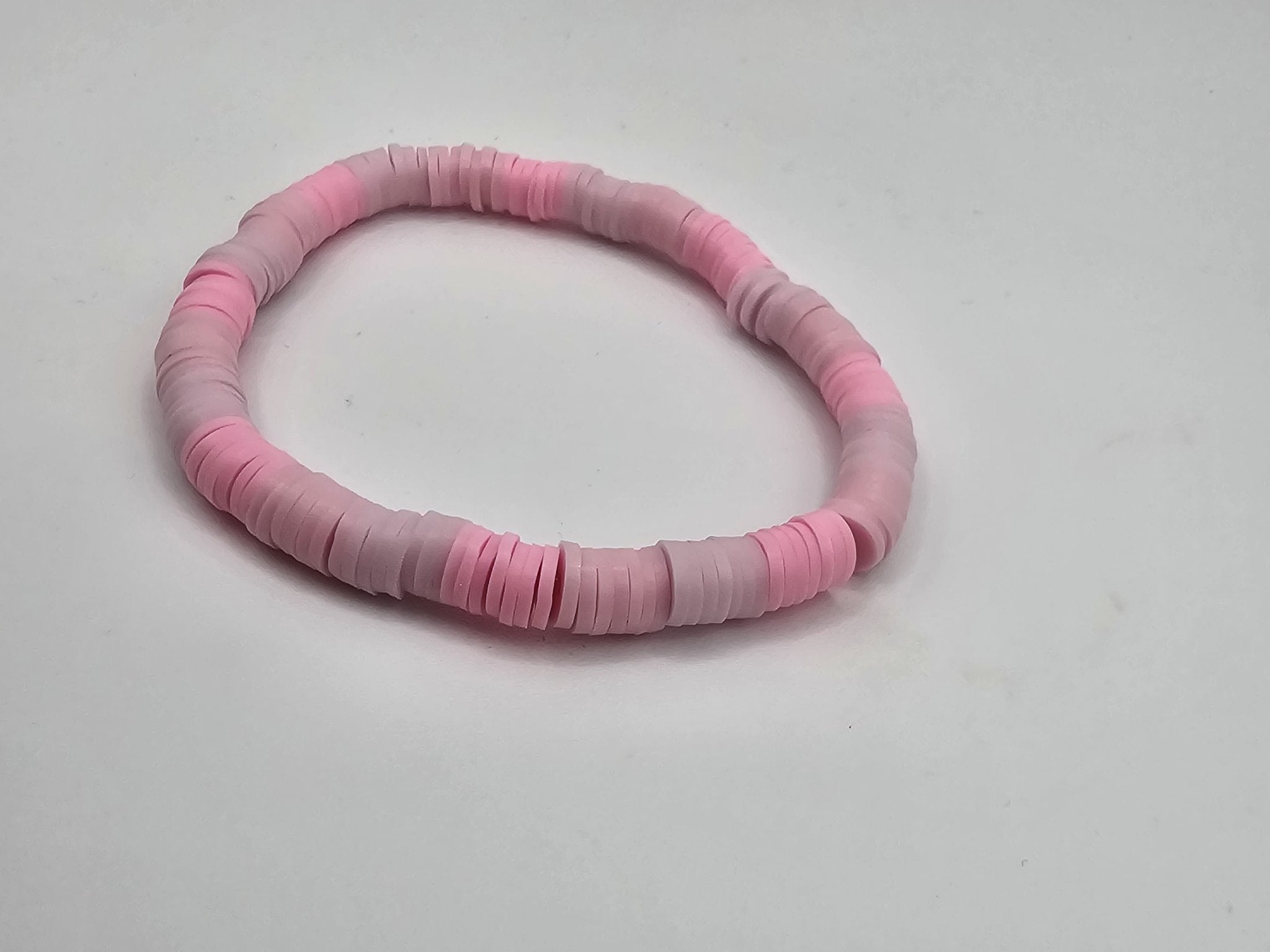 Pink and Lavender Disc Bracelet - Handmade Tween Jewelry from Main Street Collective