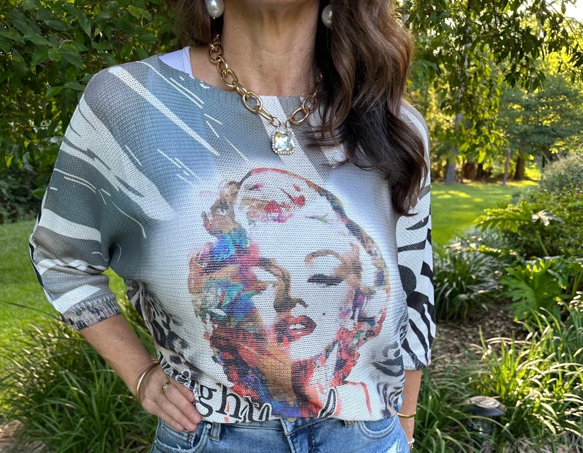 Marilyn Monroe Knit Top - Italian Fashion One Size - Main Street Collective