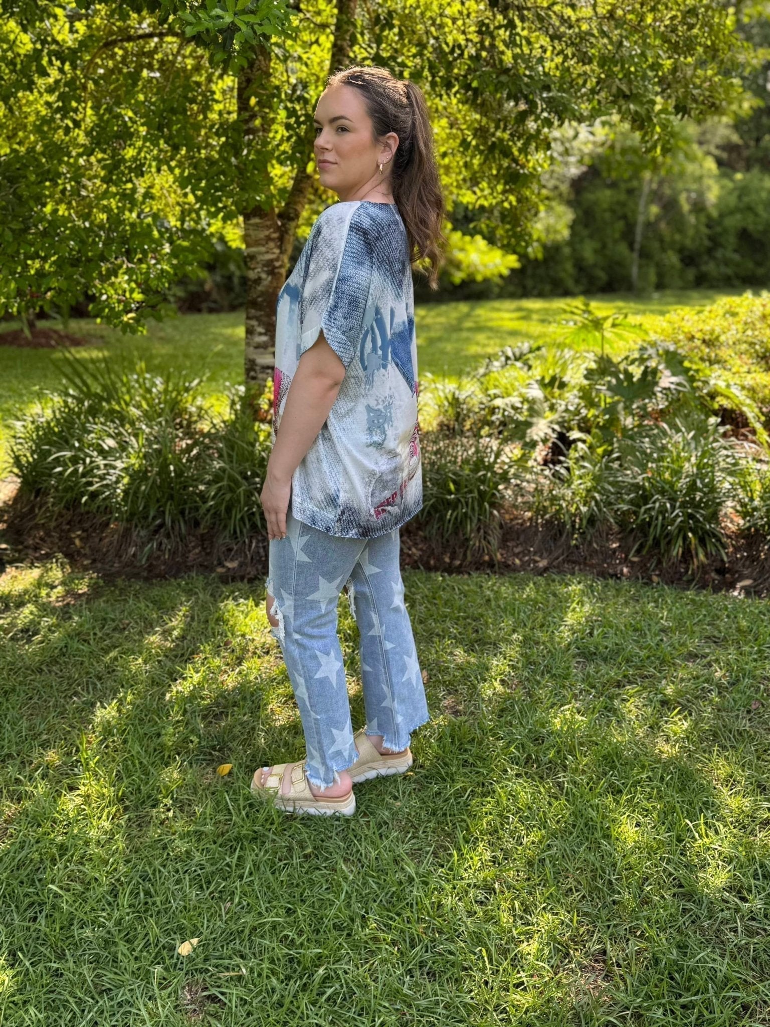 Italian Converse Tee: Chic Women's Fashion by Main Street Collective