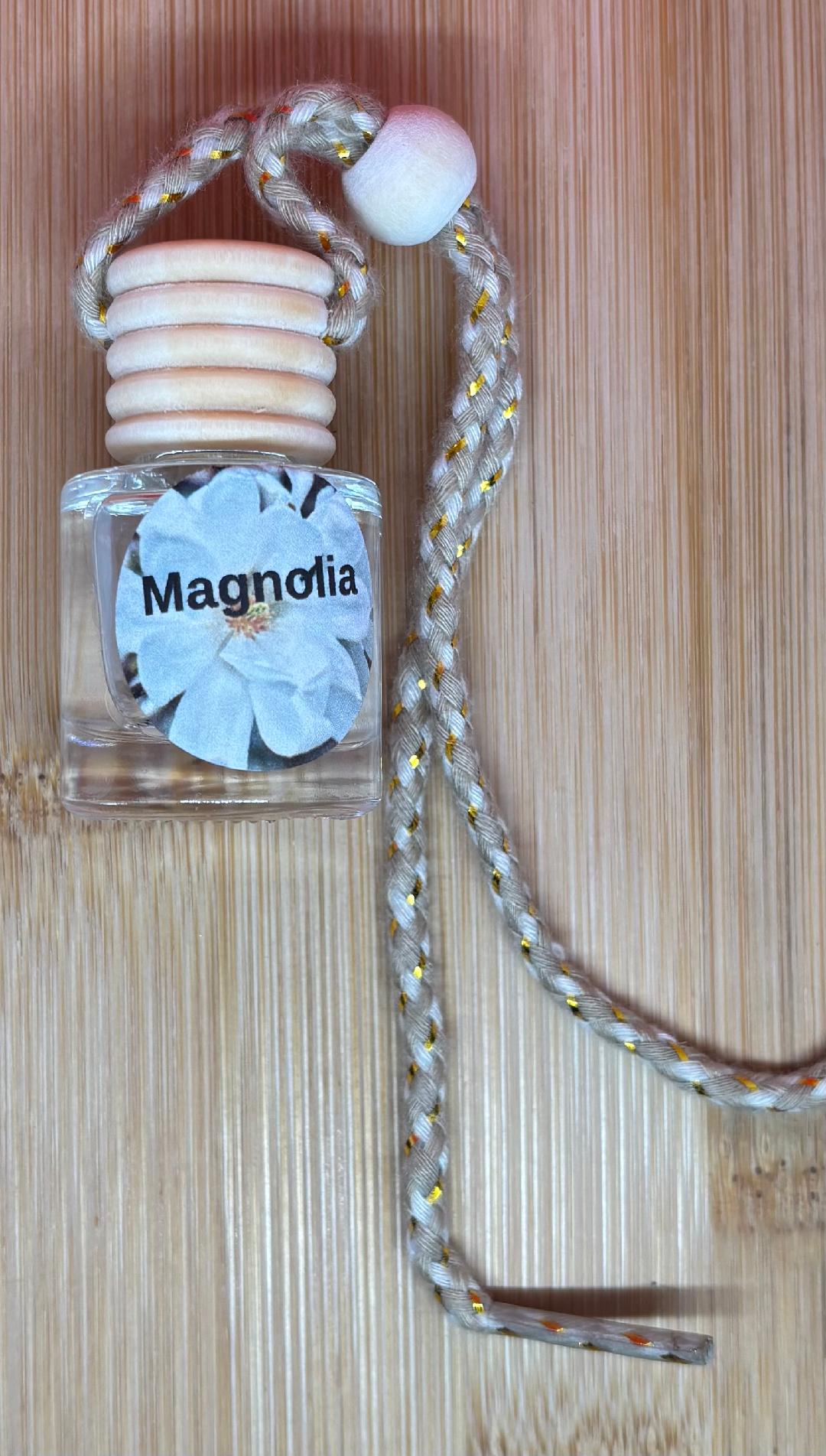 Magnolia Car Air Freshener - Main Street Collective | Mississippi State Flower Aroma
