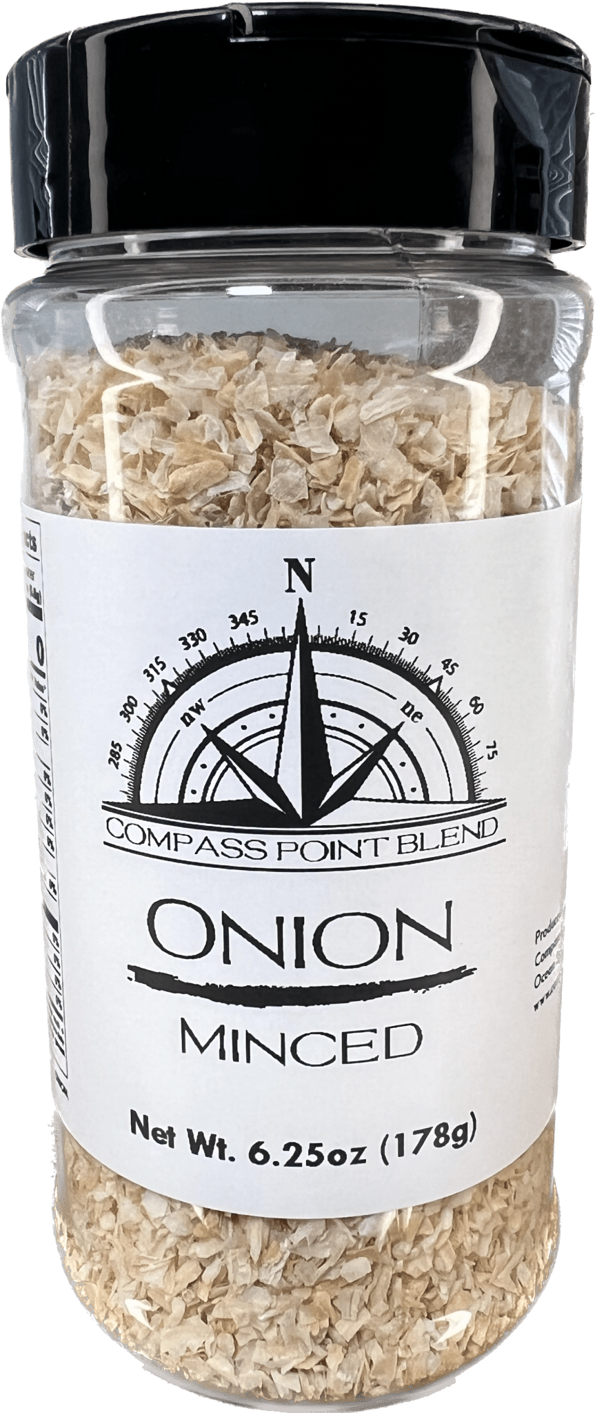 Minced Onion – All - Natural Dried Onion | Compass Point Blend - Main Street Collective L.L.C