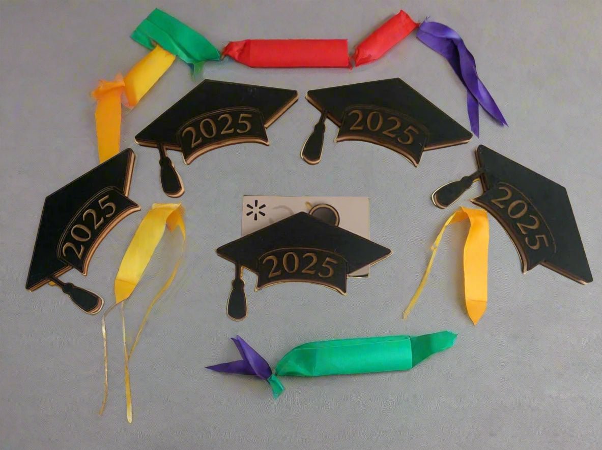 2025 Graduation Gift Card Holder with Cap
