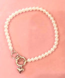 Mississippi Handmade Gift – Charm Pearl Bracelet by The Hot Pink Chick | Dainty Stackable Custom Jewelry - Main Street Collective L.L.C