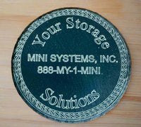 Mississippi Handmade Gift – Custom Engraved Slate Coasters by Laser Ladies | Monogram & Logo Options Available - Main Street Collective L.L.C