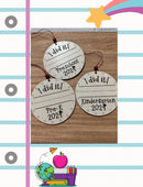 Mississippi Handmade Gift – “I Did It” Graduation Ornament by Faithful Woodworks | Blessed Milestone Keepsake - Main Street Collective L.L.C