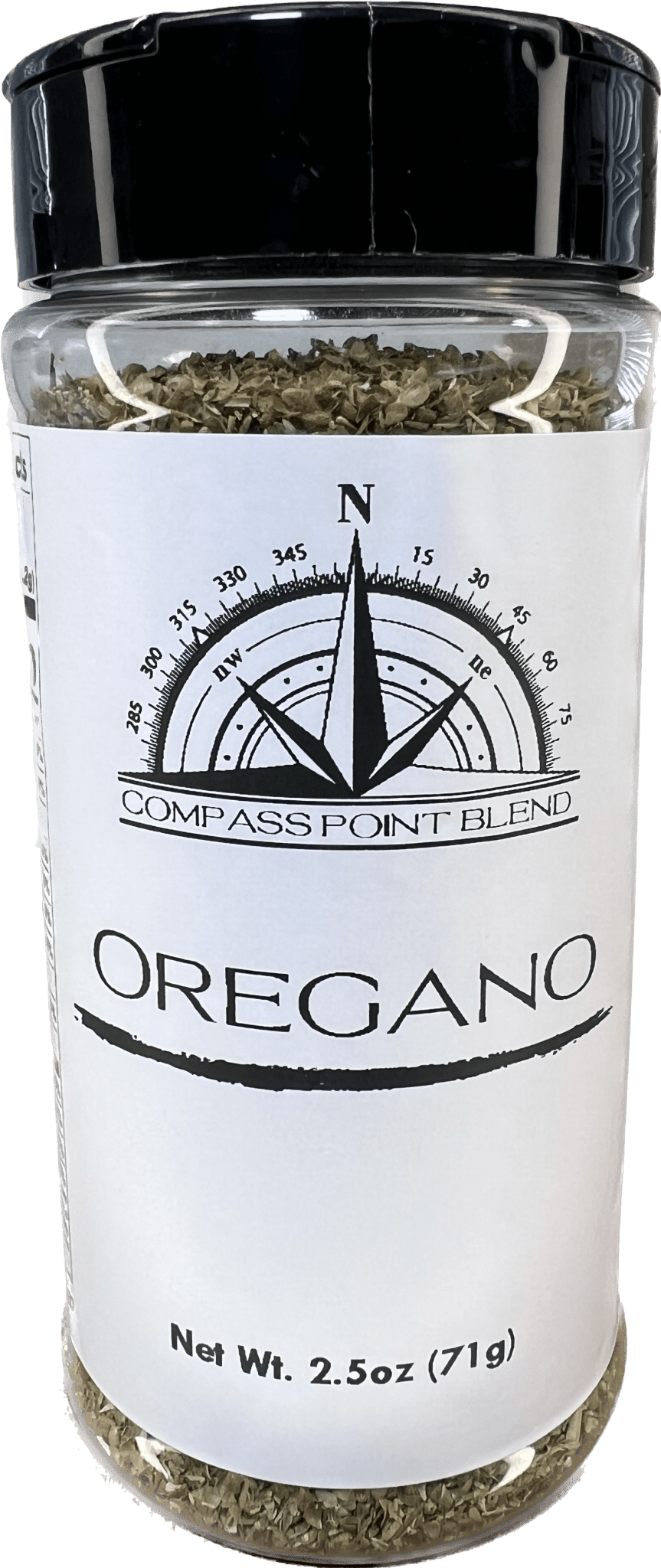 Compass Point Blend Oregano Spice Jar - Dried Herb