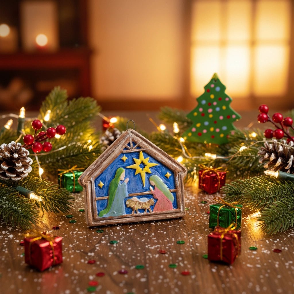 Christmas Nativity Ornament: Holiday Decor at Main Street Collective
