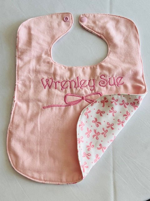 Customizable Handmade Baby Bib