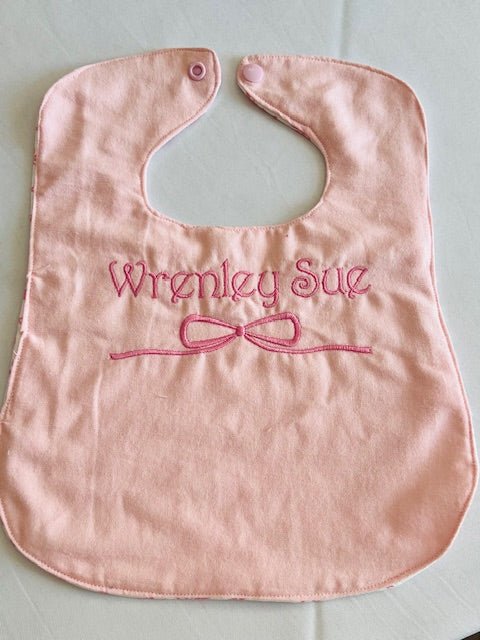 Customizable Handmade Baby Bib