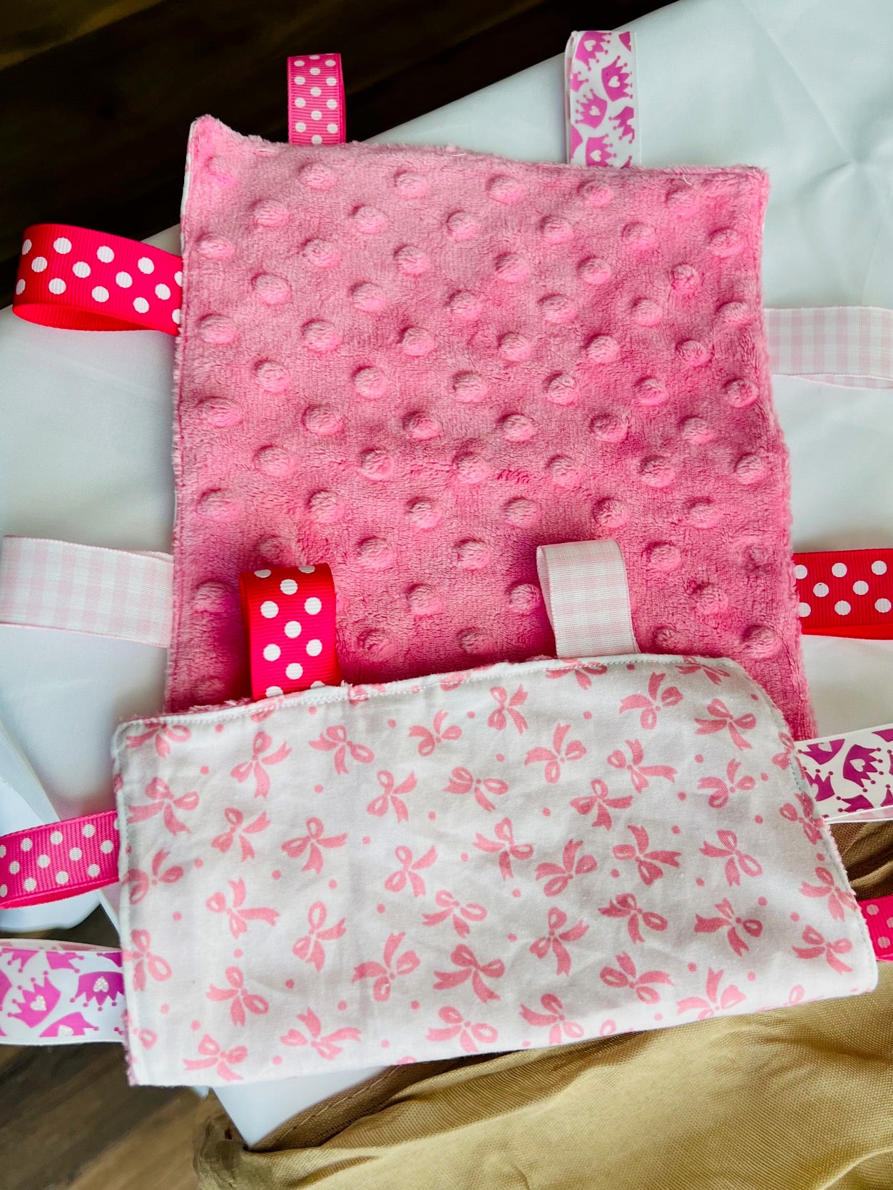 Customizable Taggy Blanket