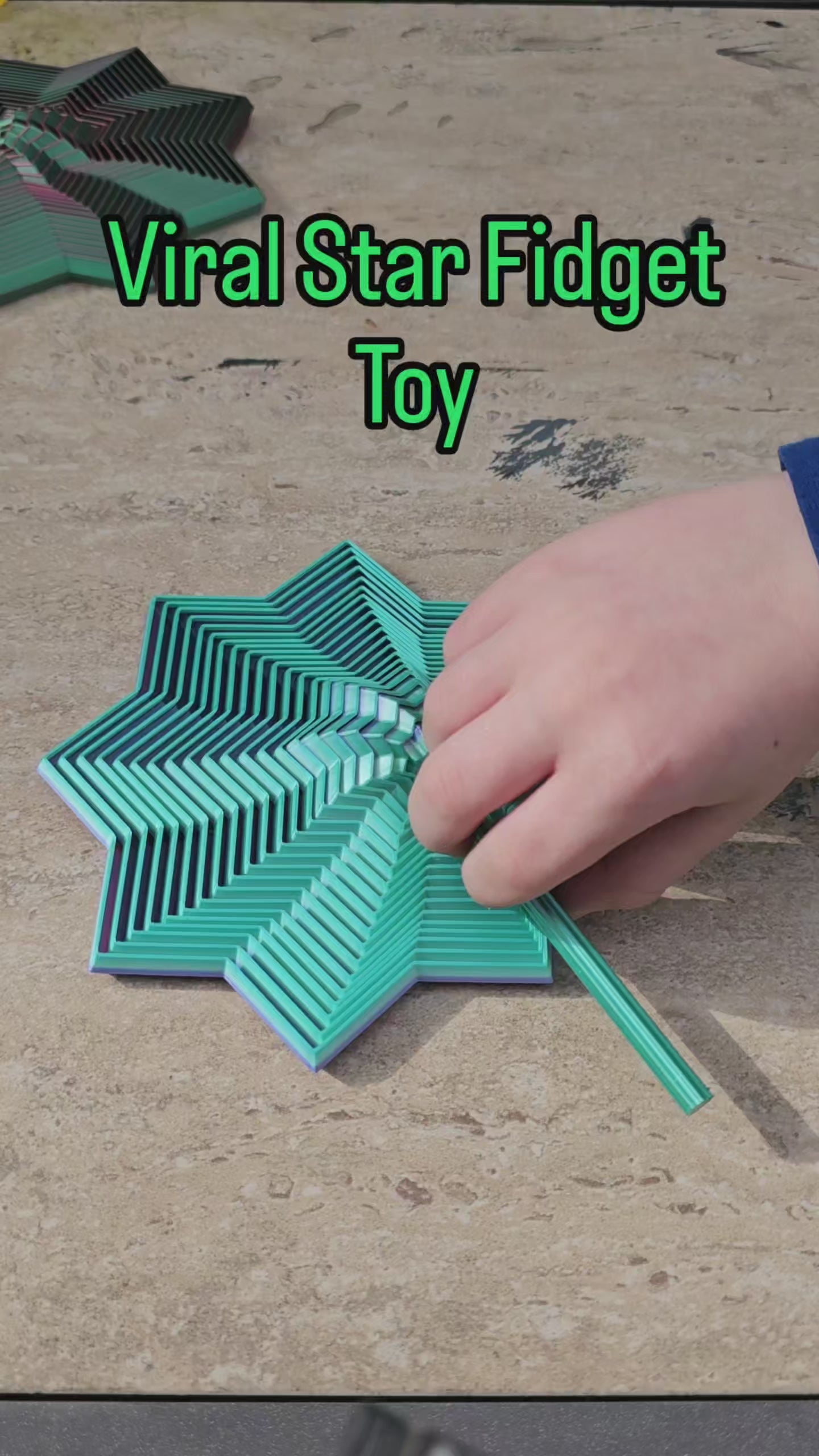 Viral Expanding Star Fidget Toy