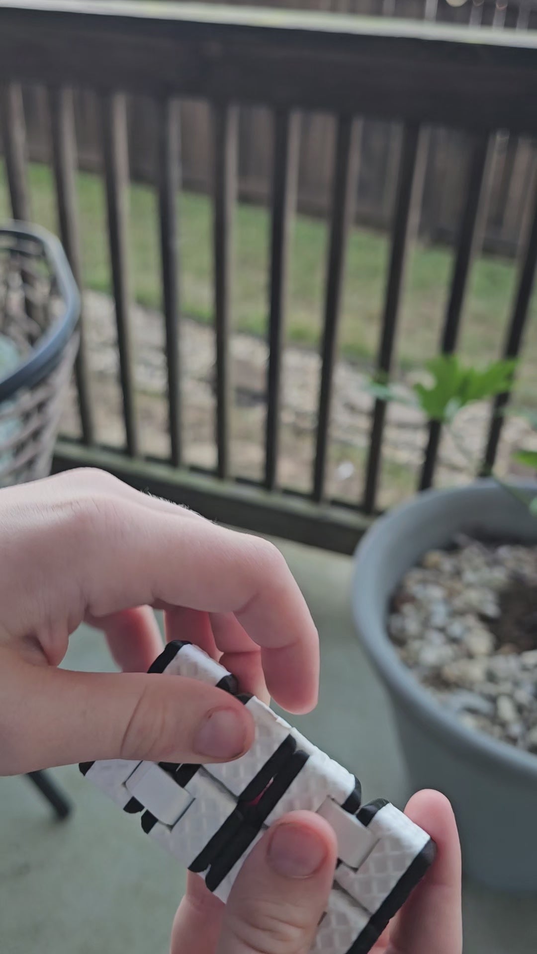 Ice Cream Sandwich Infinity Cube Fidget by The Tween Space | Flip-and-Fold Sensory Toy