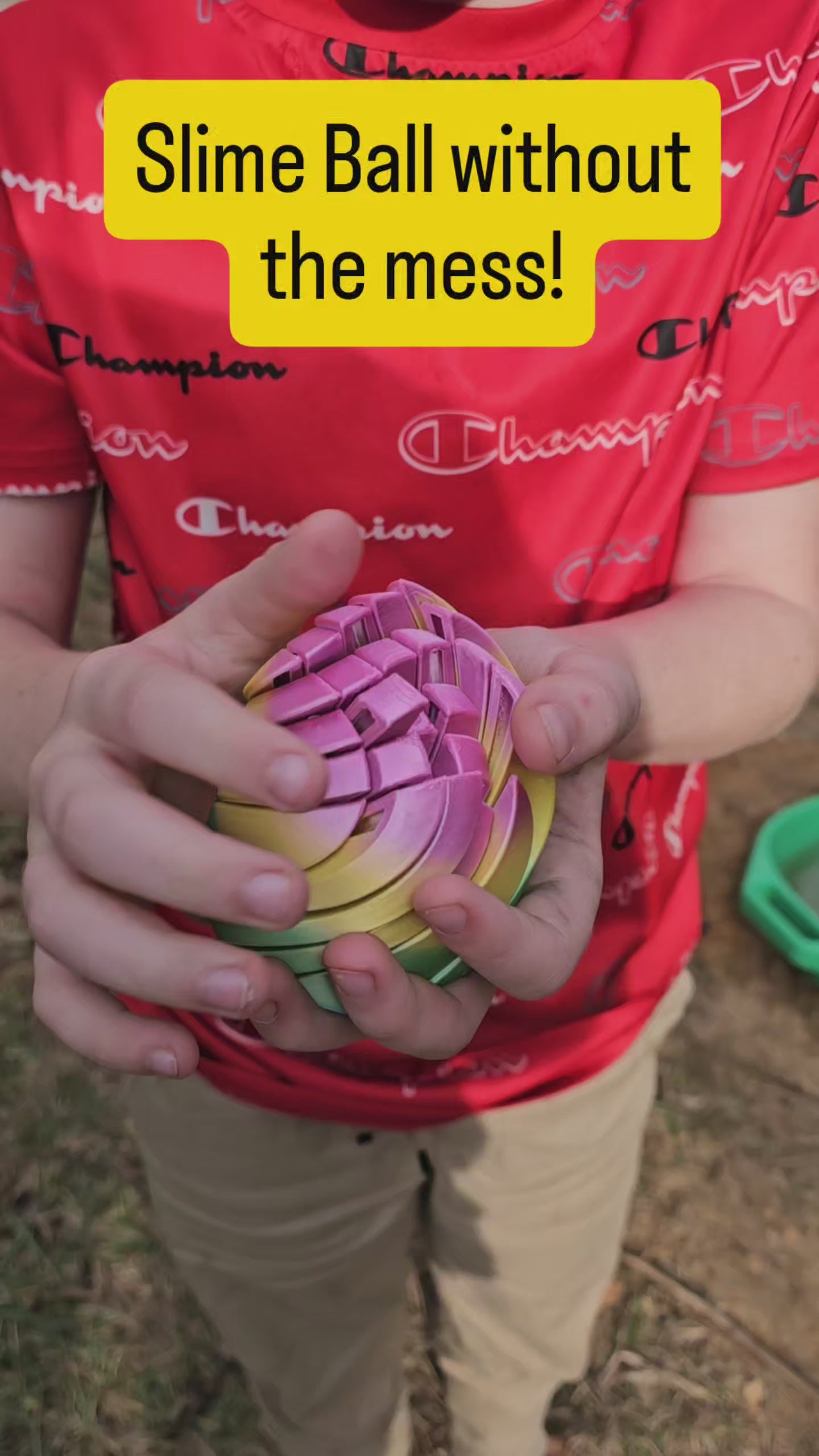 Viral No-Mess Slime Ball Fidget – Color-Shifting Sensory Sphere