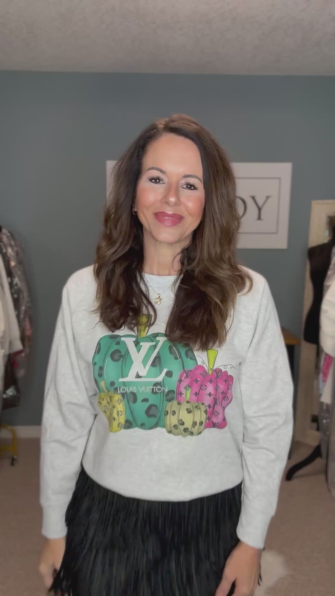 Pumpkin Zenana Sweatshirt