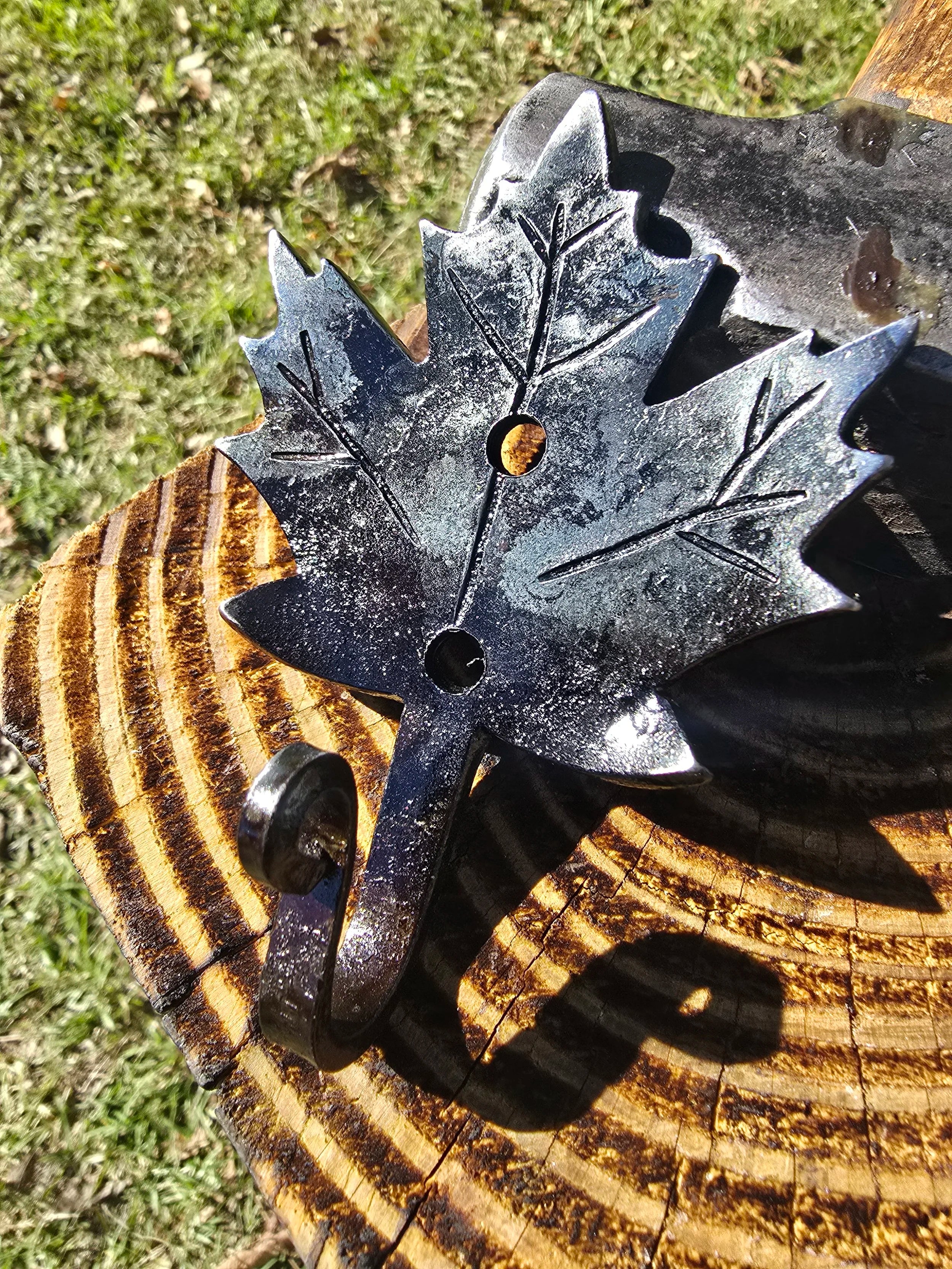 Forged Maple Leaf Hook