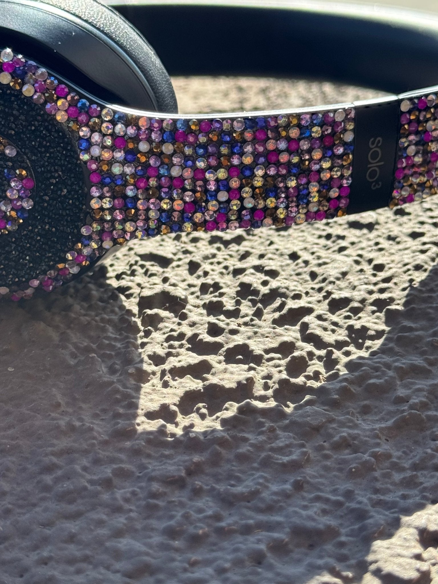 Rhinestone Beats Headphones: Solo 3, Kintsugi-Inspired, Gracefully Me Creations for Main Street Collective.