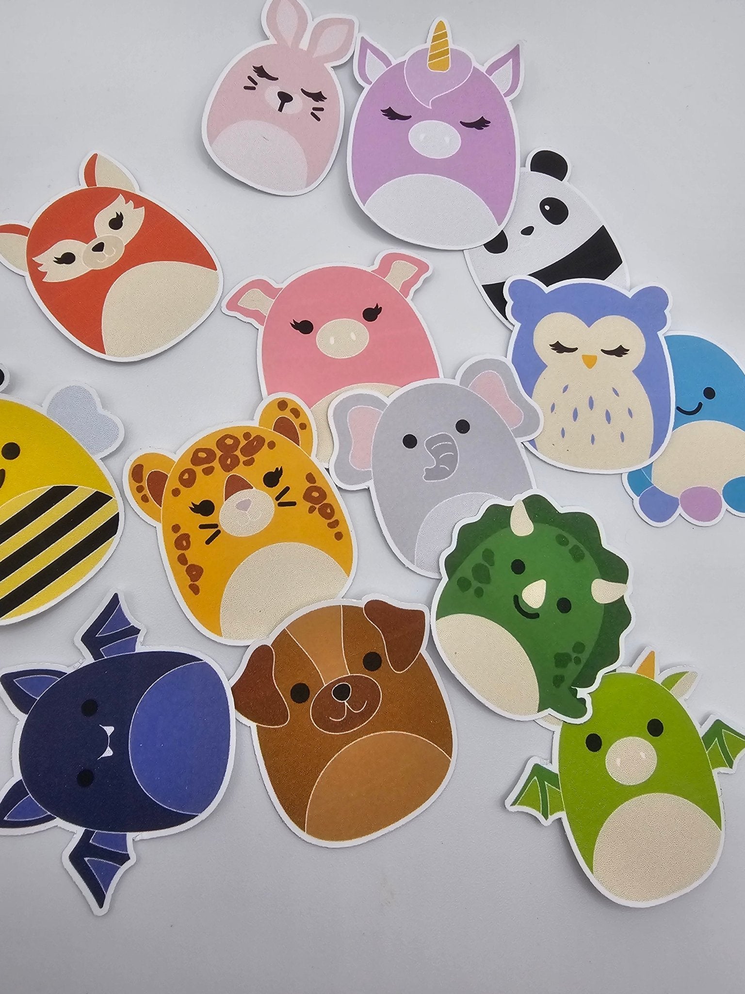 Cute Animal Character Sticker Pack