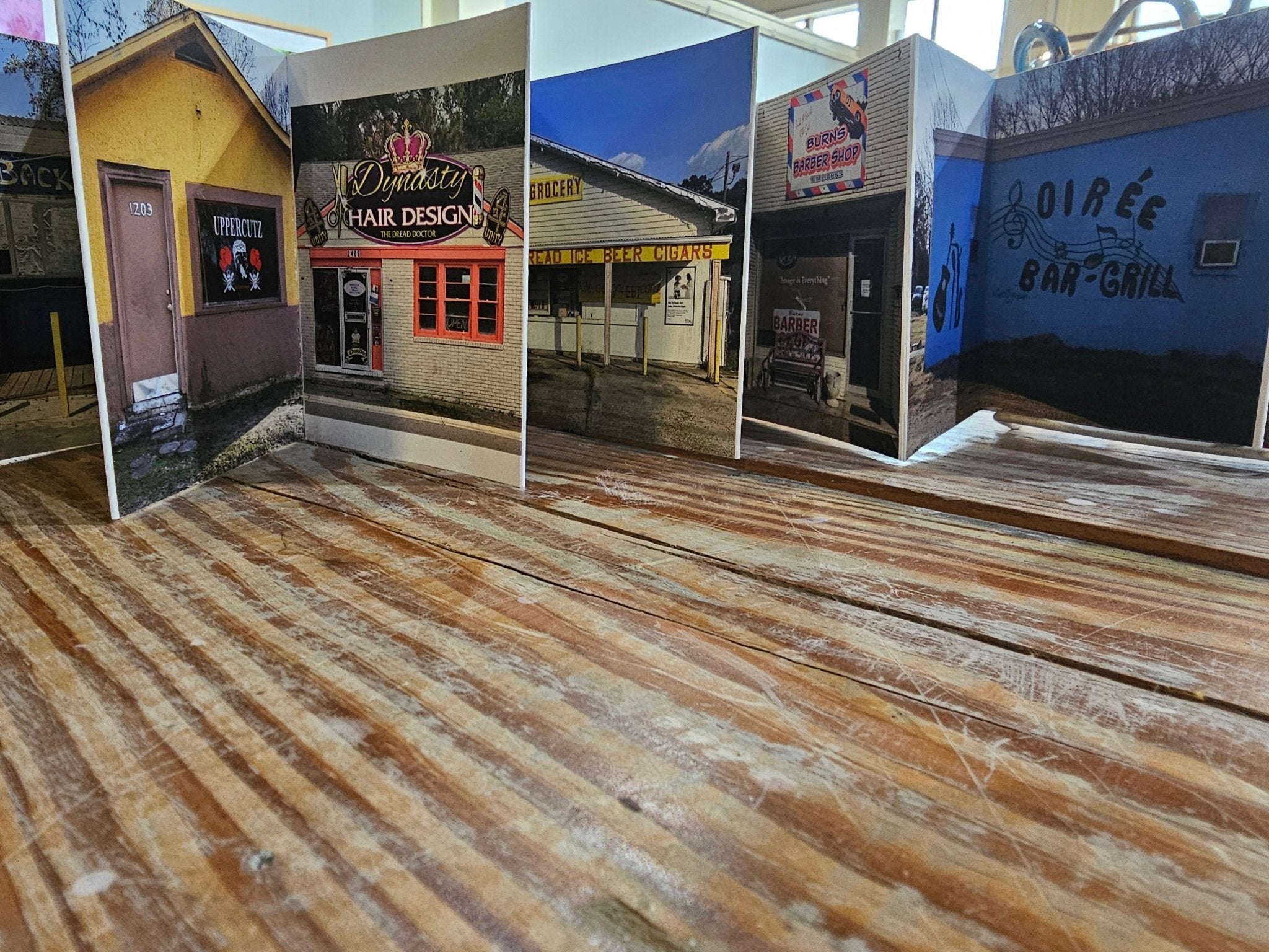 Handmade book: Mississippi Storefronts by Betty Press - unique photography, Southern charm, collectible art.
