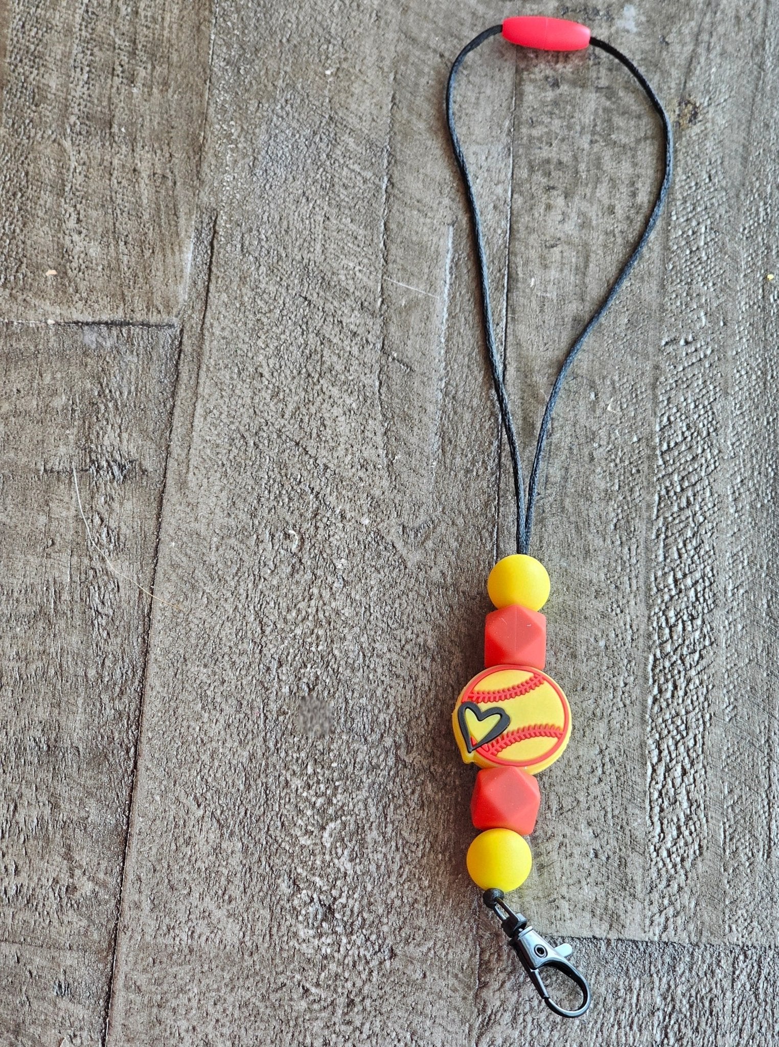 Baseball Car Freshie Lanyard - Adjustable Rearview Mirror Hanger by Main Street Collective