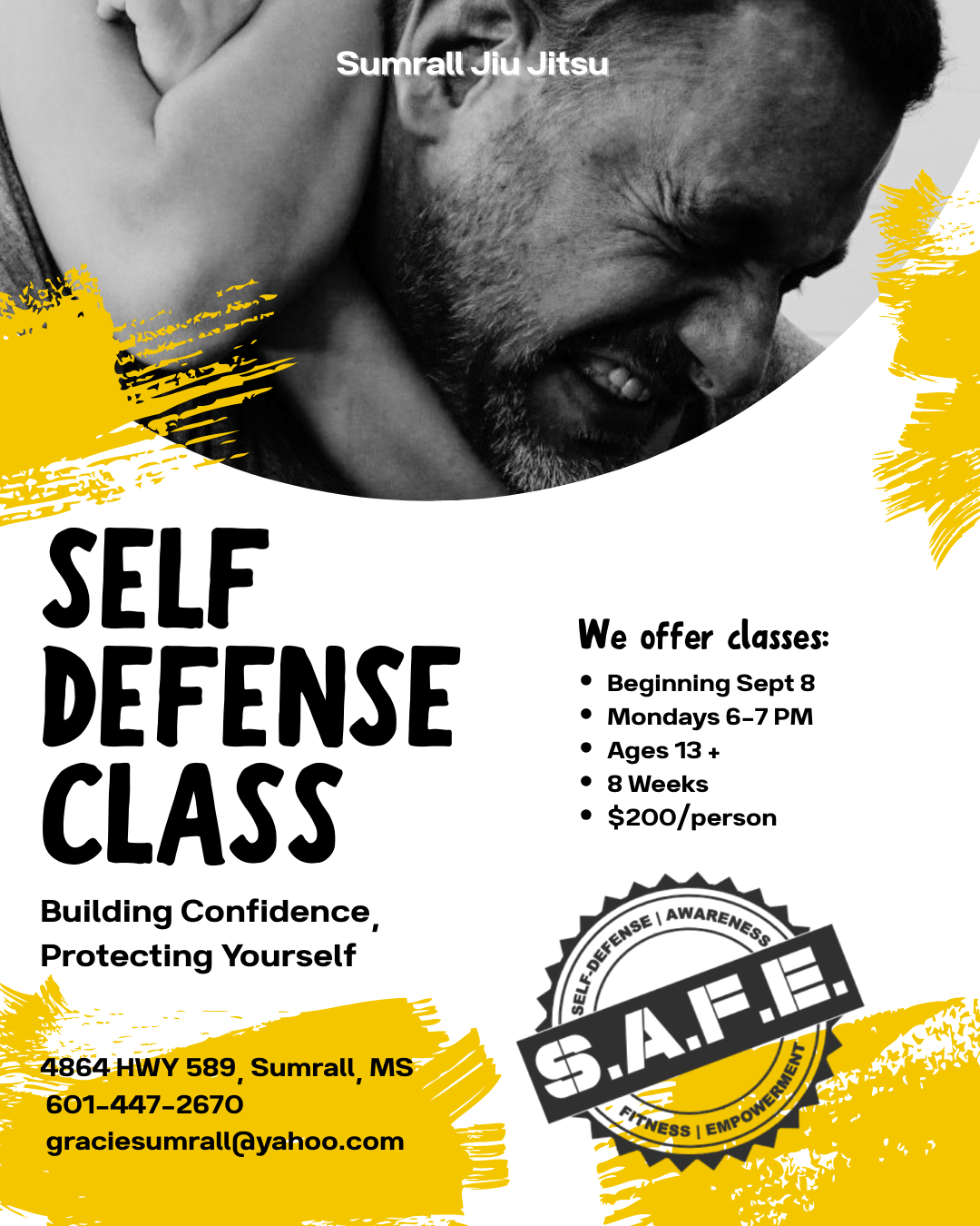 SAFE™️ Introductory Self-Defense Course