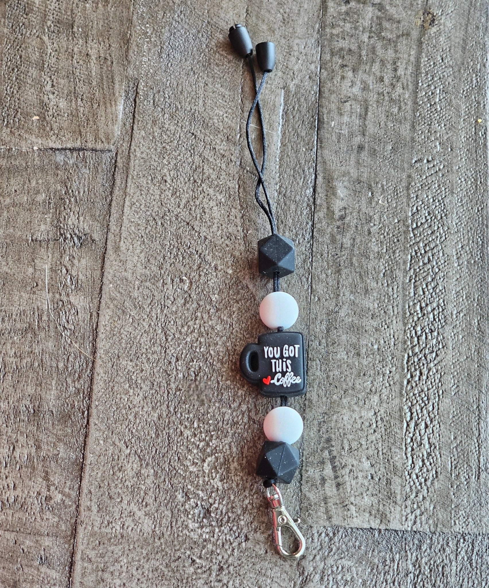 Coffee Car Freshie Lanyard: Adjustable Rearview Mirror Hanger from Main Street Collective - Stylish Auto Aroma Accessory
