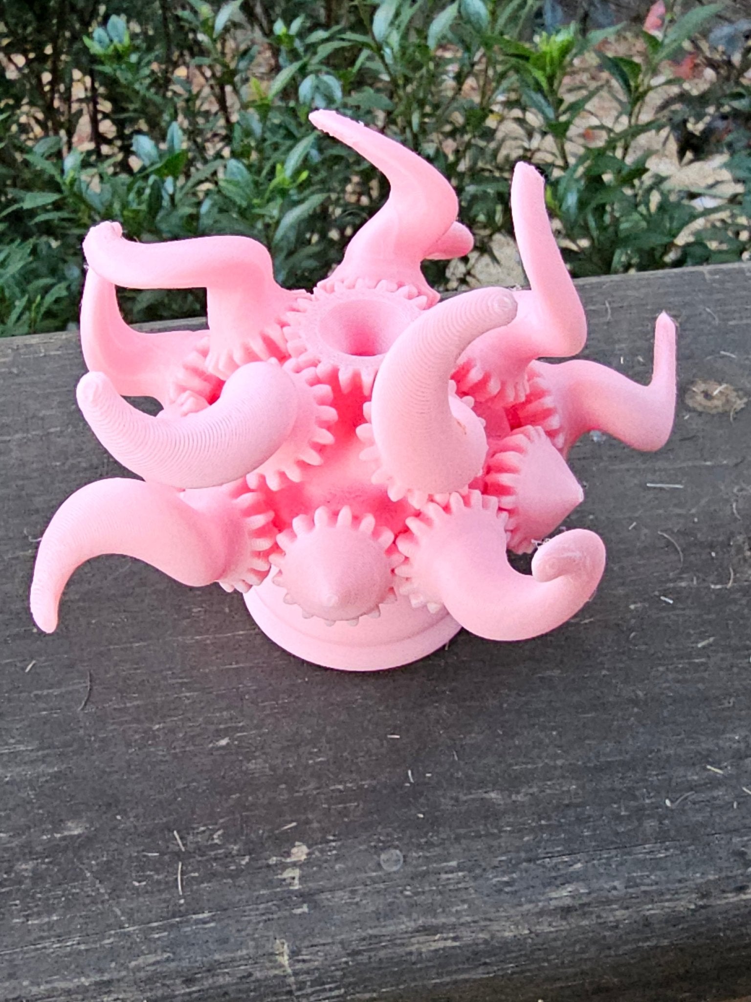 OctoSpin Gear Fidget by The Tween Space | Spinning Octopus Arms Sensory Toy