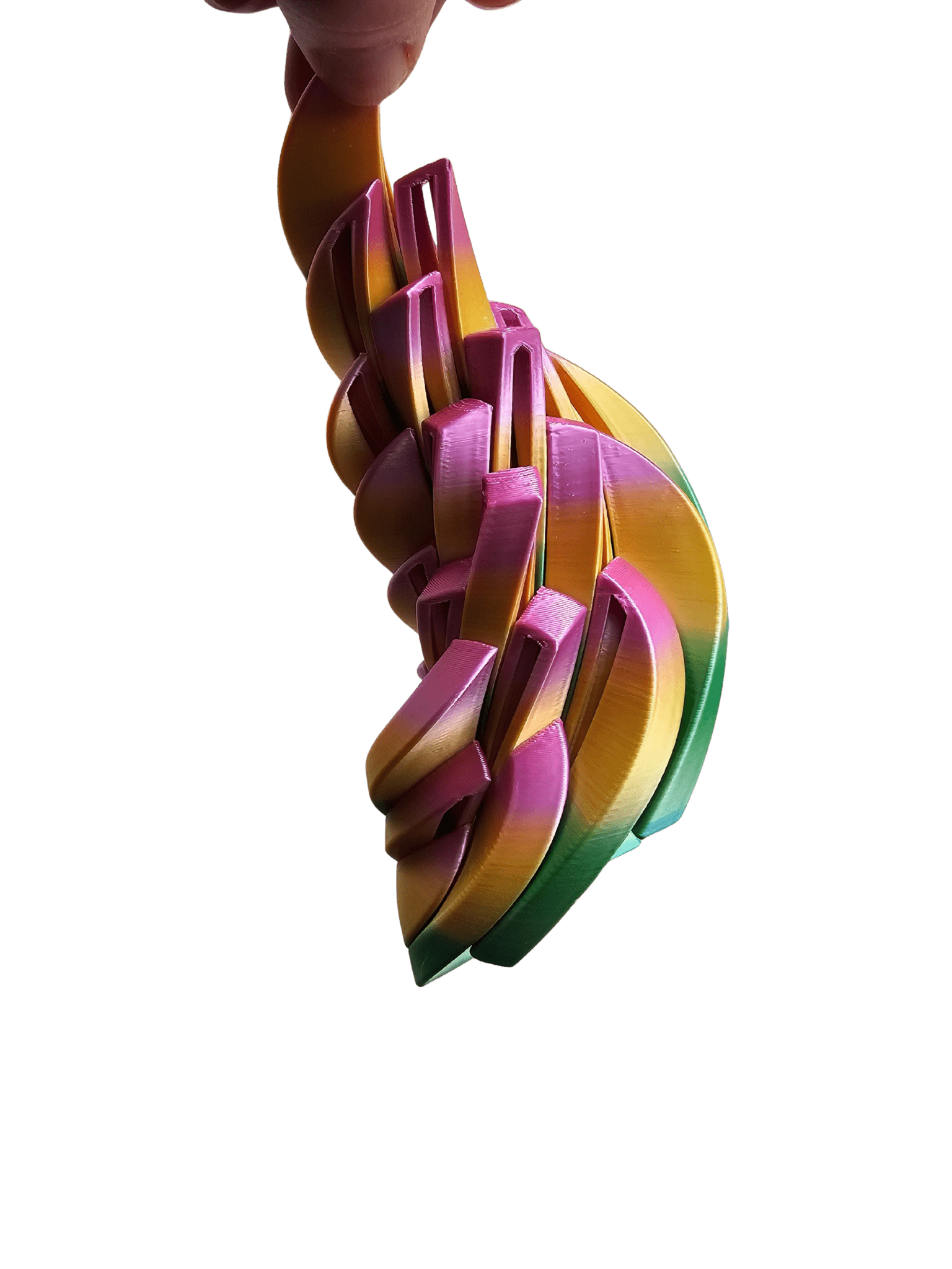 Color-Shifting Sensory Sphere: A Rainbow Fidget Toy for Stress Relief from Main Street Collective