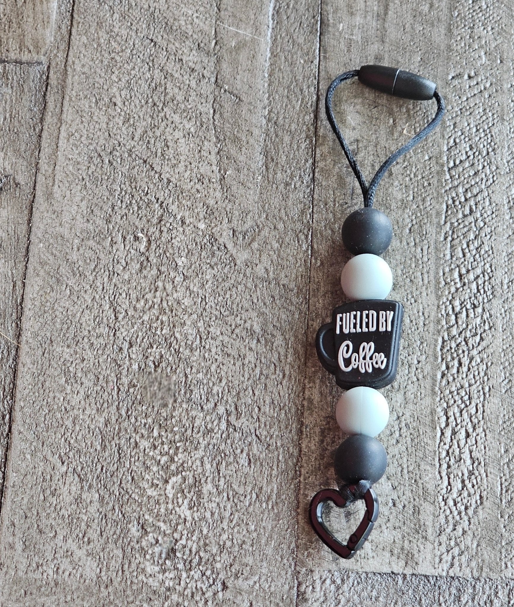 Car Freshie Lanyard: Adjustable Rearview Mirror Hanger - Coffee Design