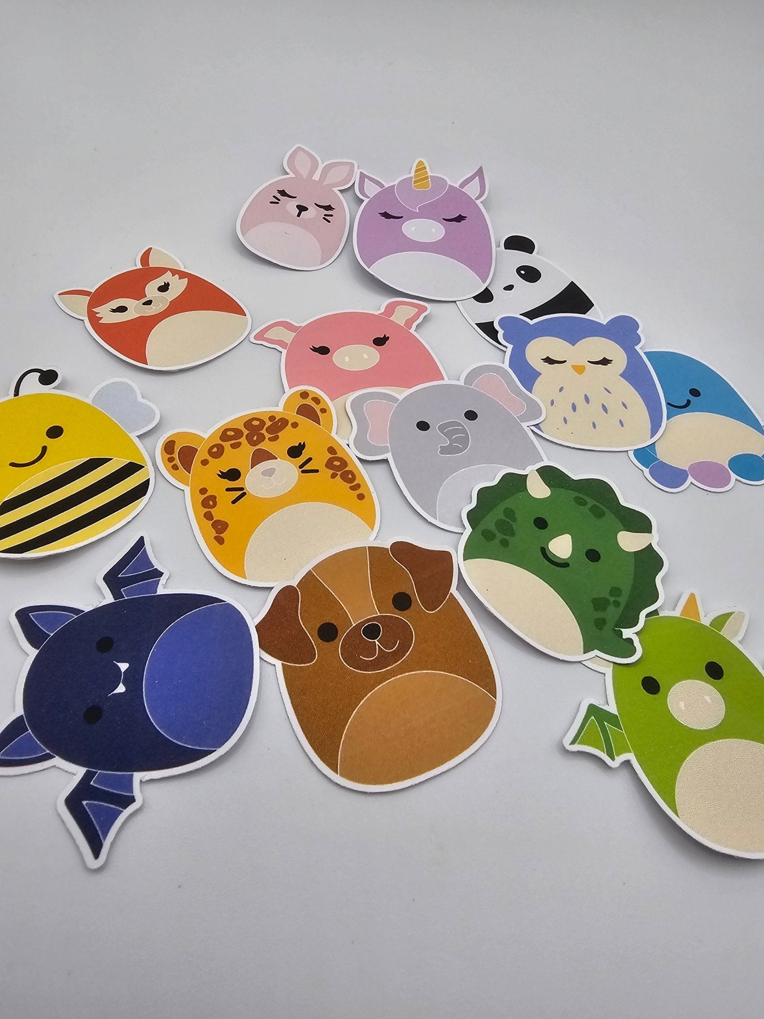 Cute Animal Character Sticker Pack