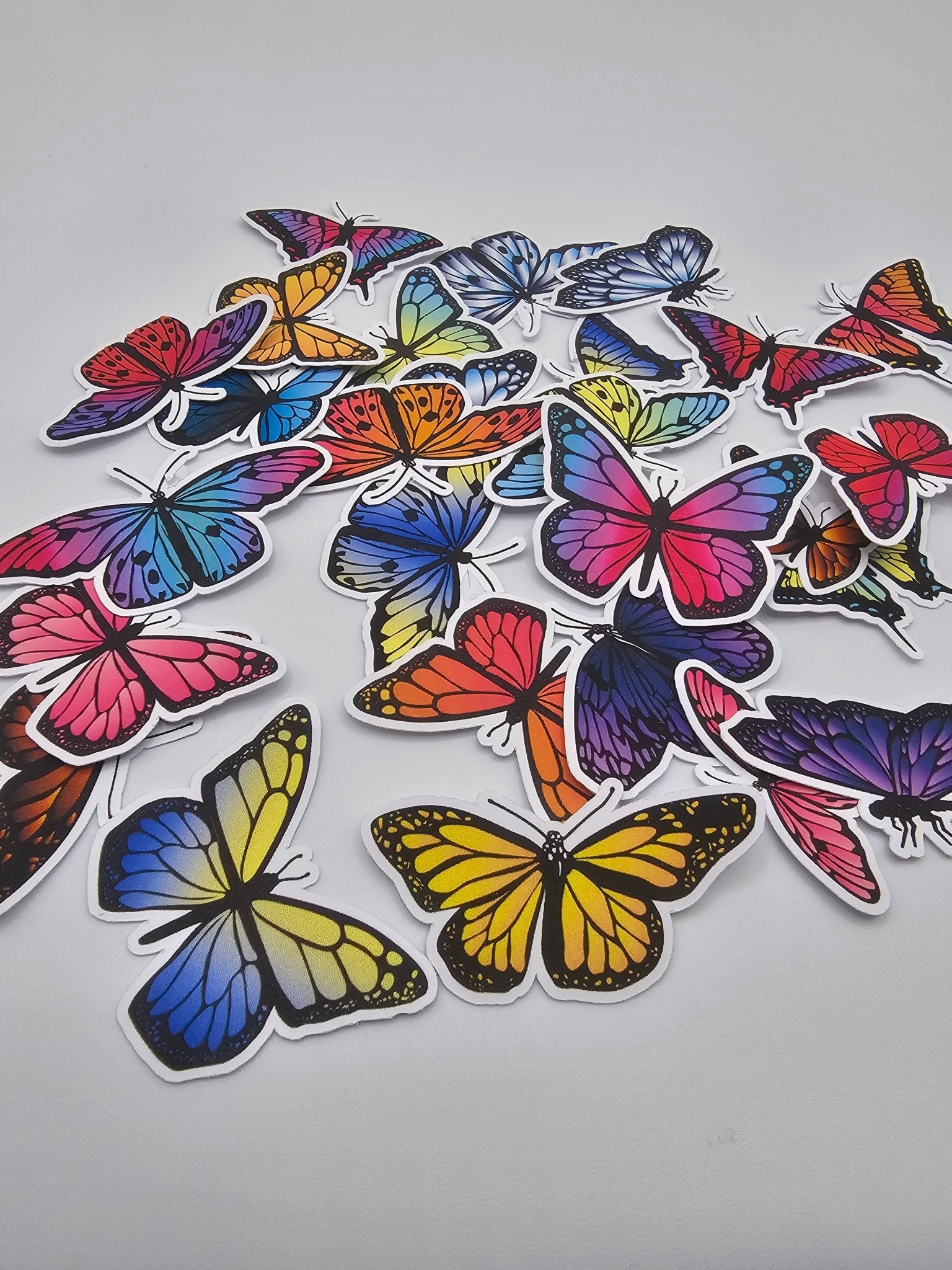 Vibrant Butterfly Sticker Pack