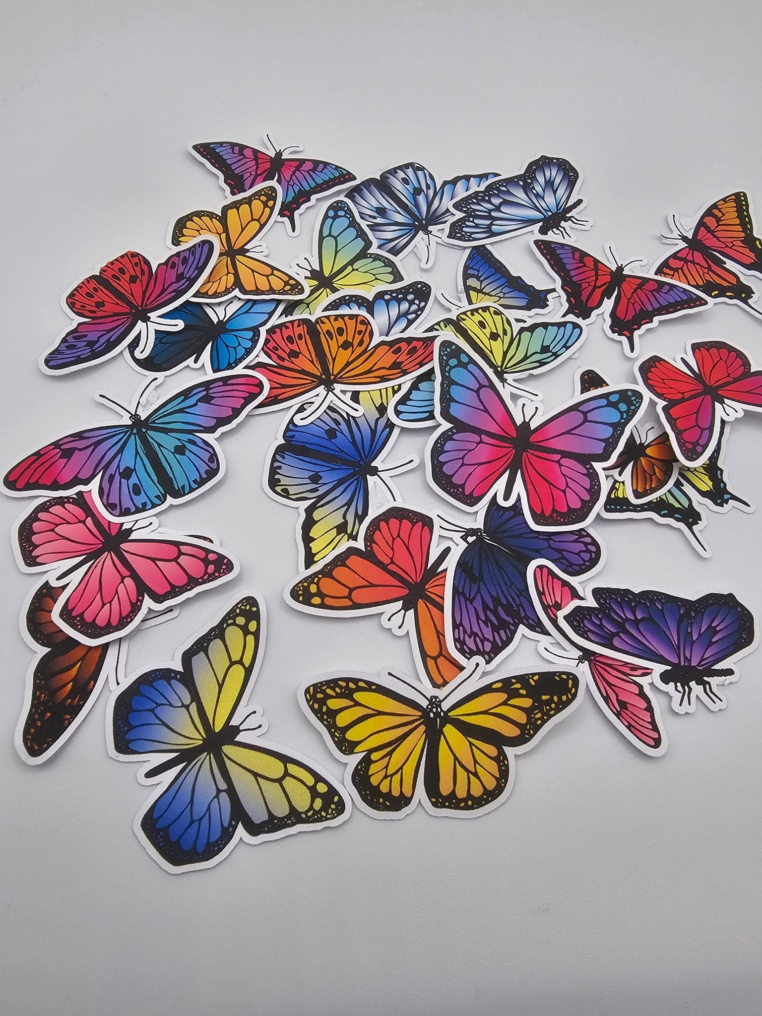 Vibrant Butterfly Sticker Pack