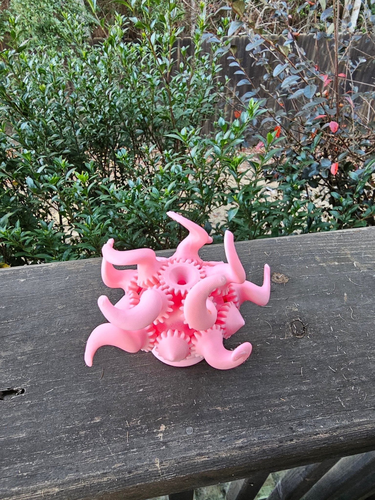 OctoSpin Gear Fidget by The Tween Space | Spinning Octopus Arms Sensory Toy