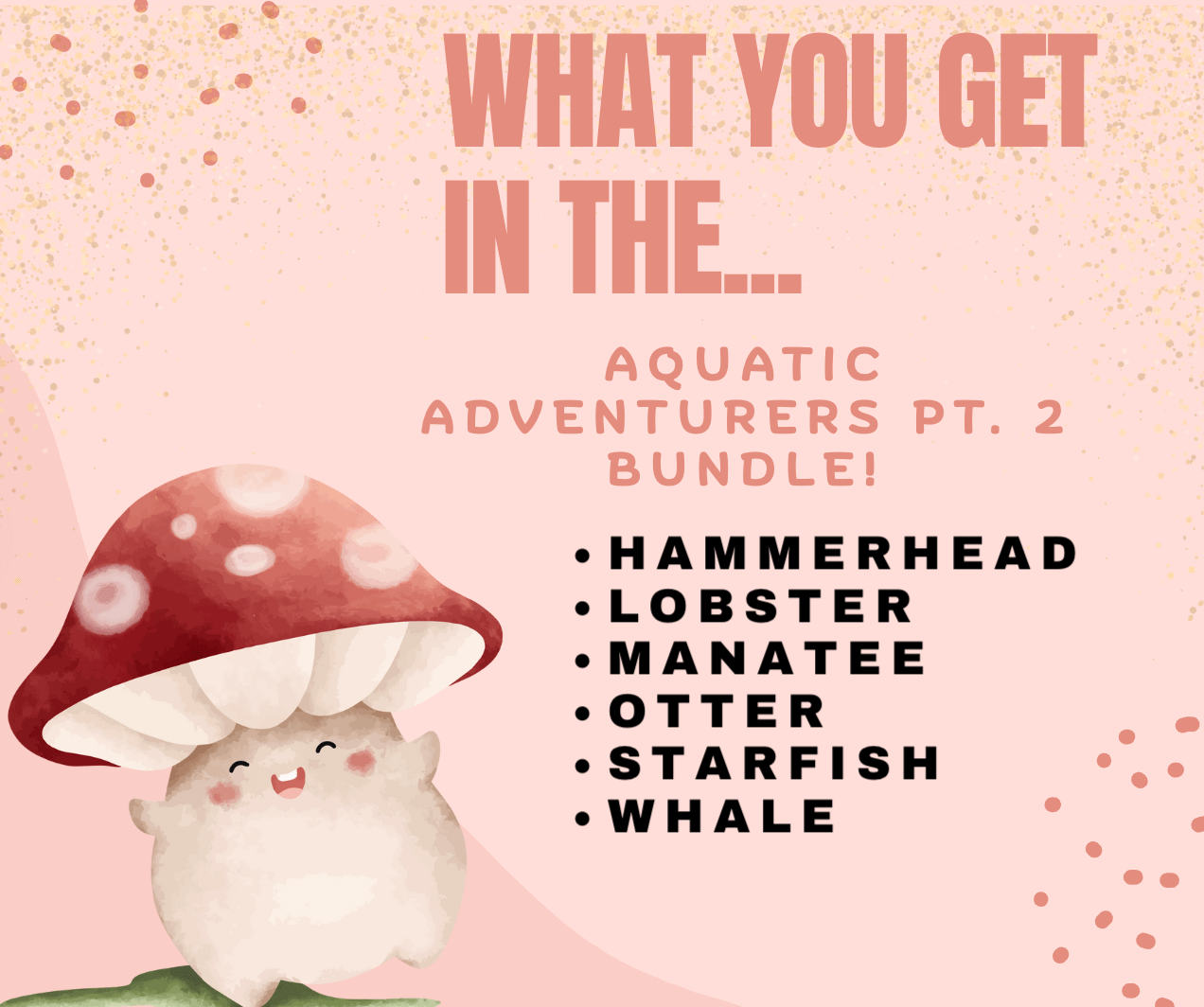 Aquatic Adventures Part 2 Fidget Bundle