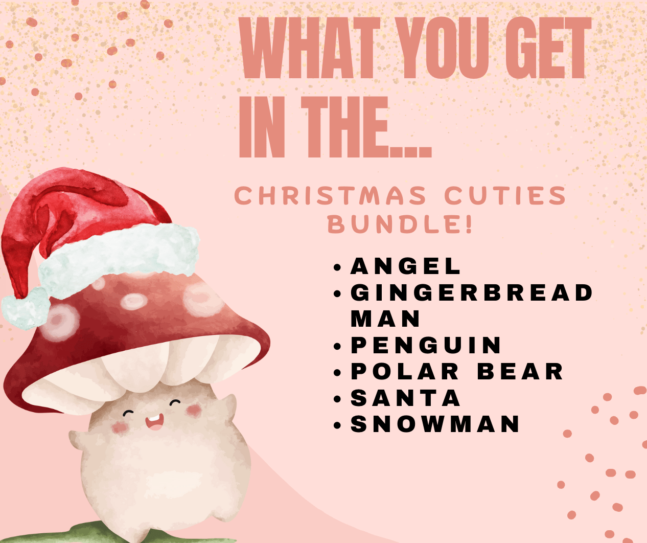 Christmas Cuties Mini Fidget Bundle