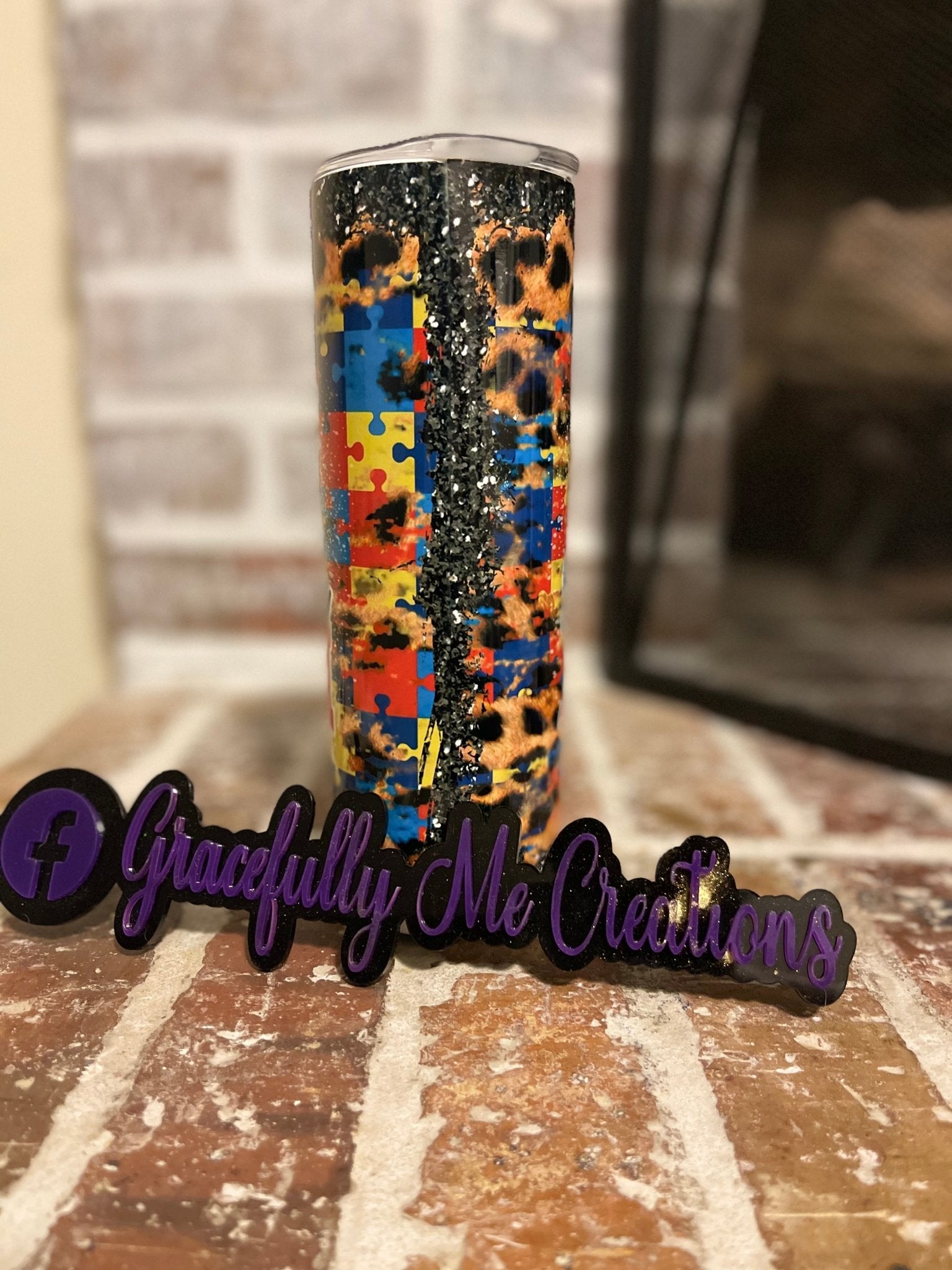 Autism Awareness Tumbler by Gracefully Me Creations - Unique Design, Buy Now!