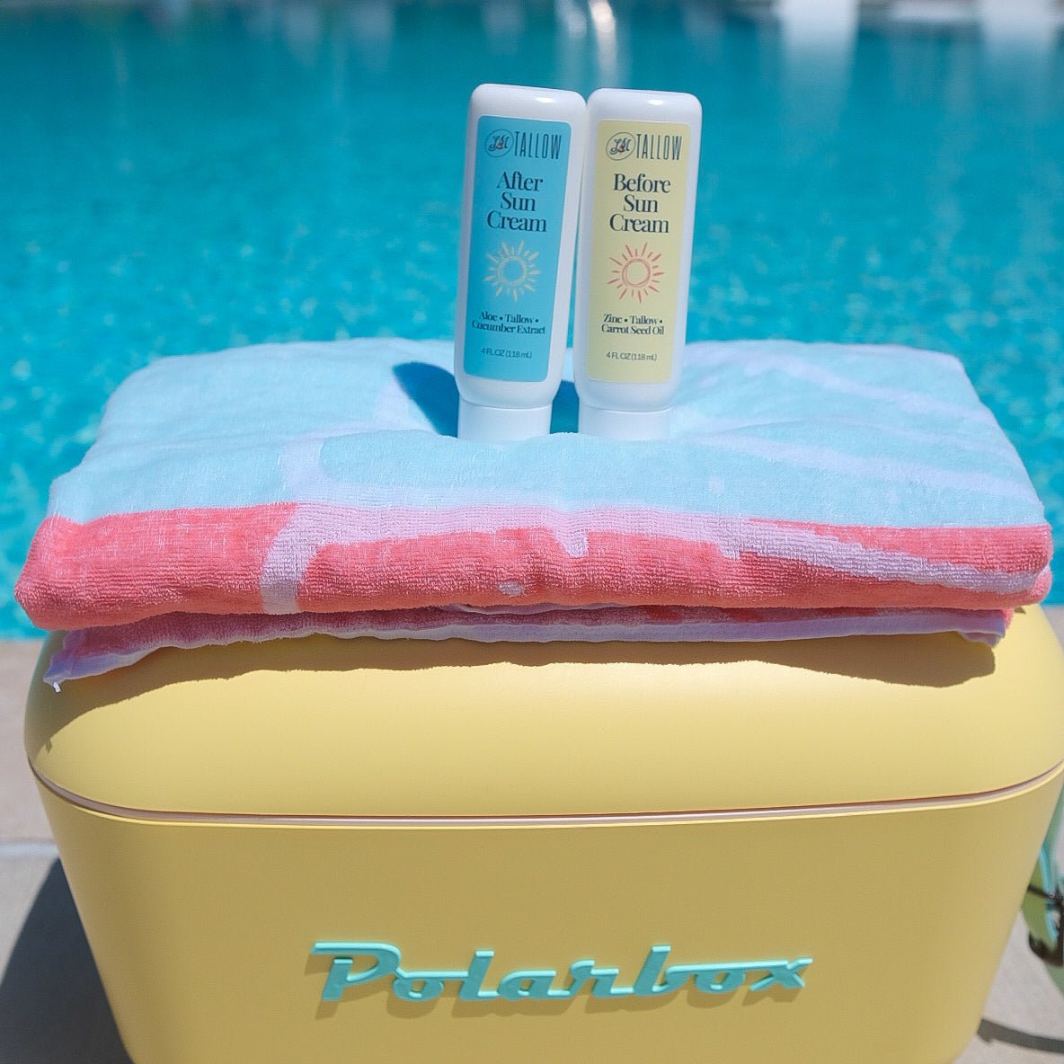 Tallow Before Sun Cream - Natural Sun Prep with Non-Nano Zinc Oxide & Carrot Seed Oil