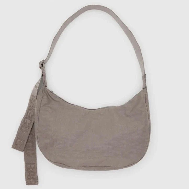 Baggu Medium Nylon Crescent Bag - Dove